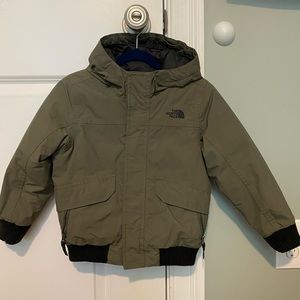 Boys North face Bomber style